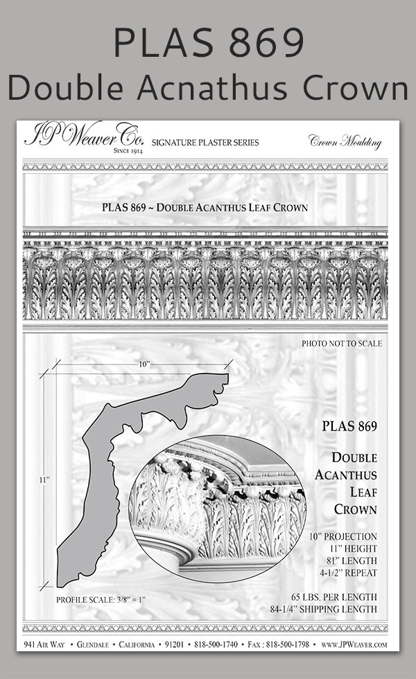 Gypsum Crown Moldings