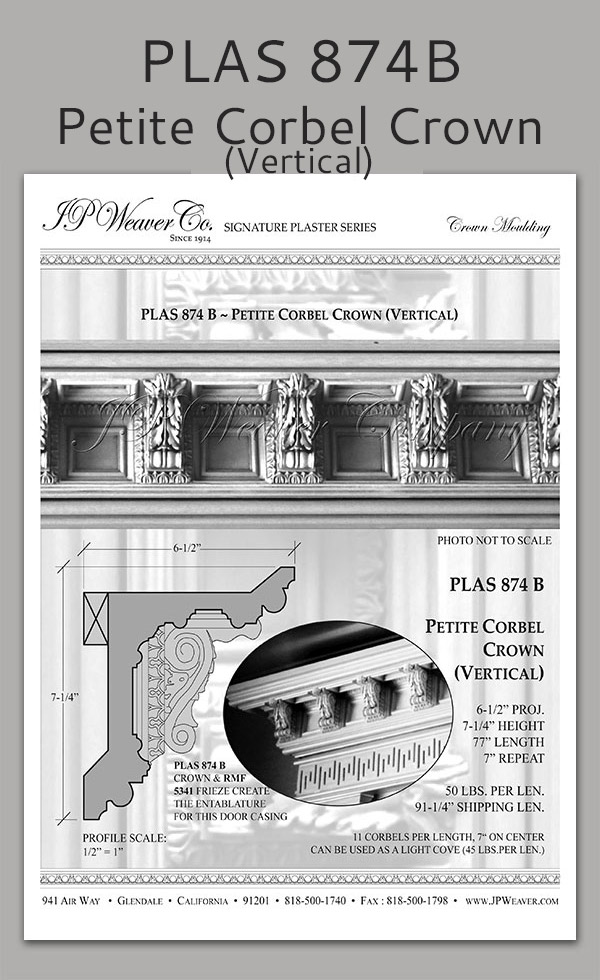 Gypsum Plaster Cornice