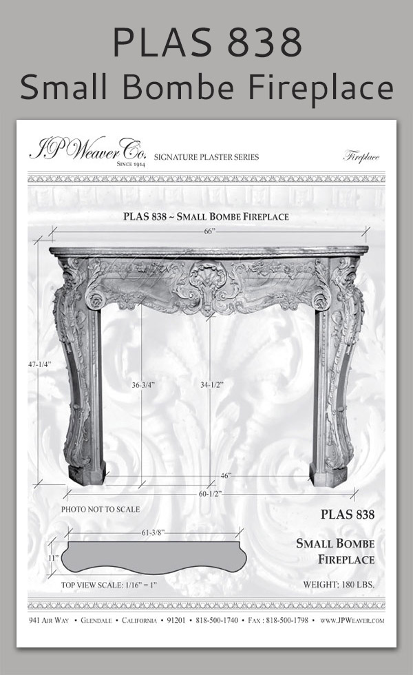 Plaster Fireplace Mantels