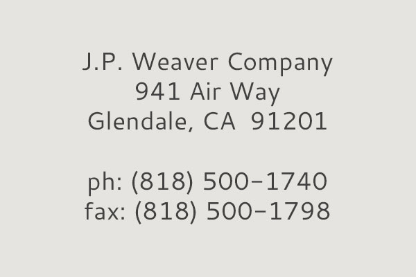 J.P. Weaver Address