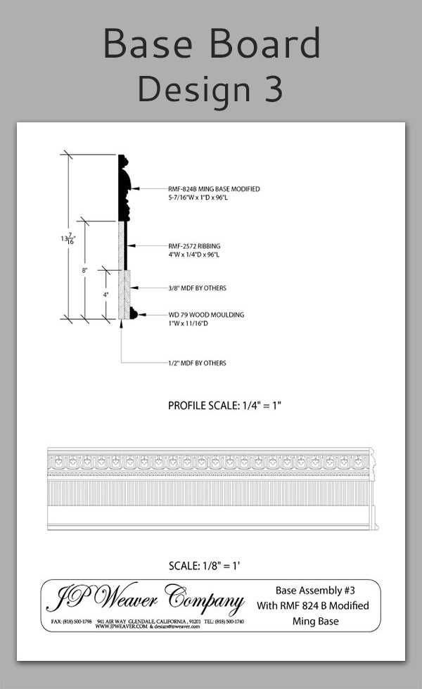 wood trim baseboard