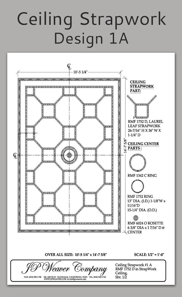 Ornamental Ceiling Strapwork