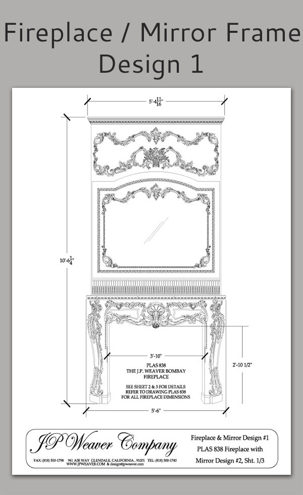 Fireplace Mirrors