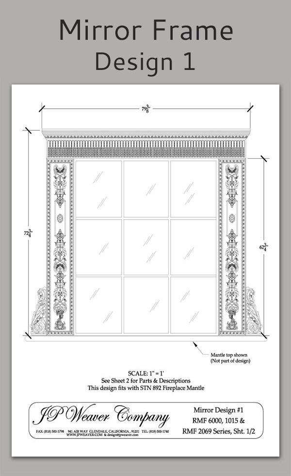 Ornamental Mirror Frames