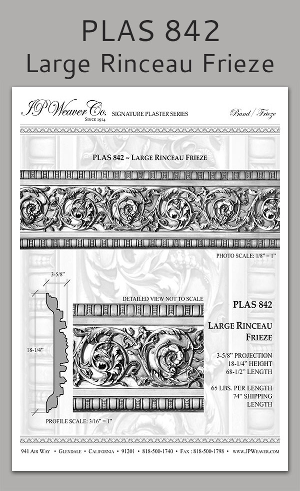 Plaster Frieze Moldings