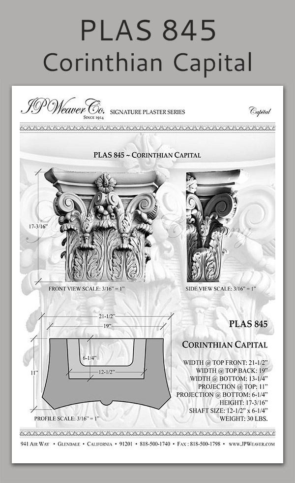 Decorative Plaster Capitals